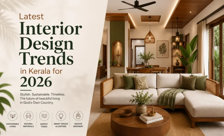 Latest Interior Design Trends in Kerala for 2026: Transform Your Home with Style and Functionality