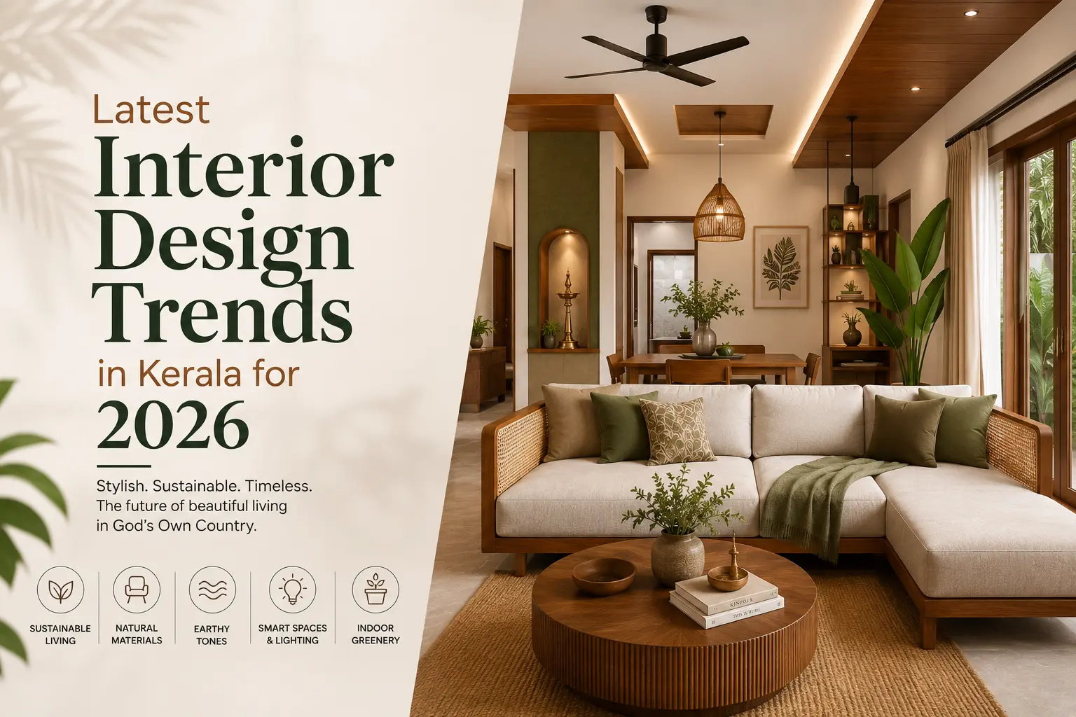 Latest Interior Design Trends in Kerala for 2026: Transform Your Home with Style and Functionality